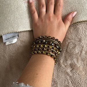 Beautiful J. Crew multi strand bracelet